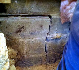 foundation crack foundation settling piering repair foundation